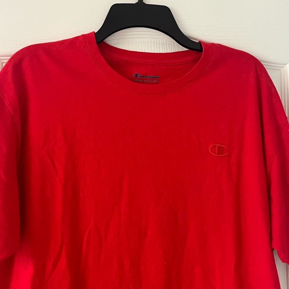 Champion Men's Solid Classic Jersey T-Shirt Sze Large - Picture 6 of 10